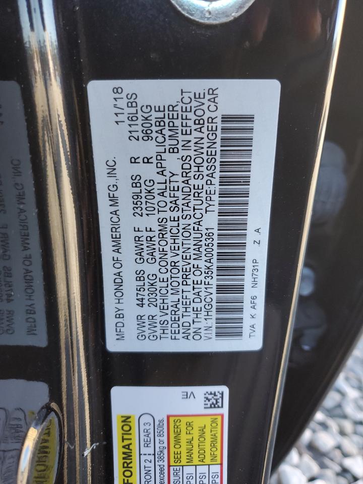 2019 Honda Accord - Image 12