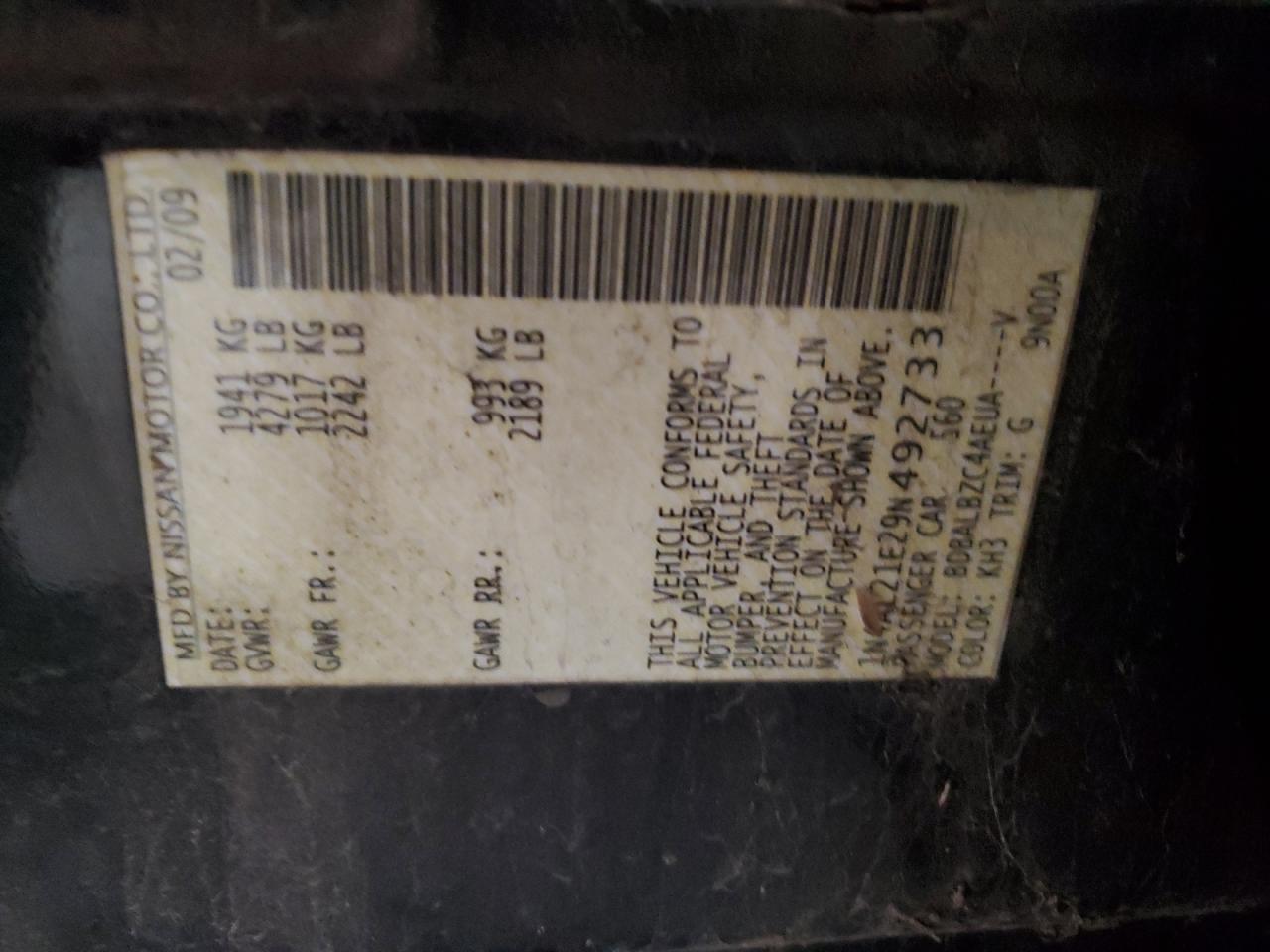 2009 Nissan Altima - Image 12