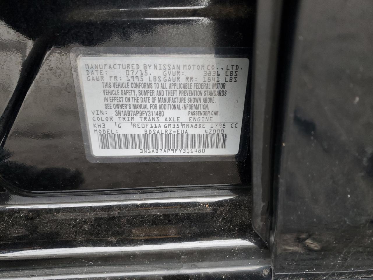 2015 Nissan Sentra - Image 14