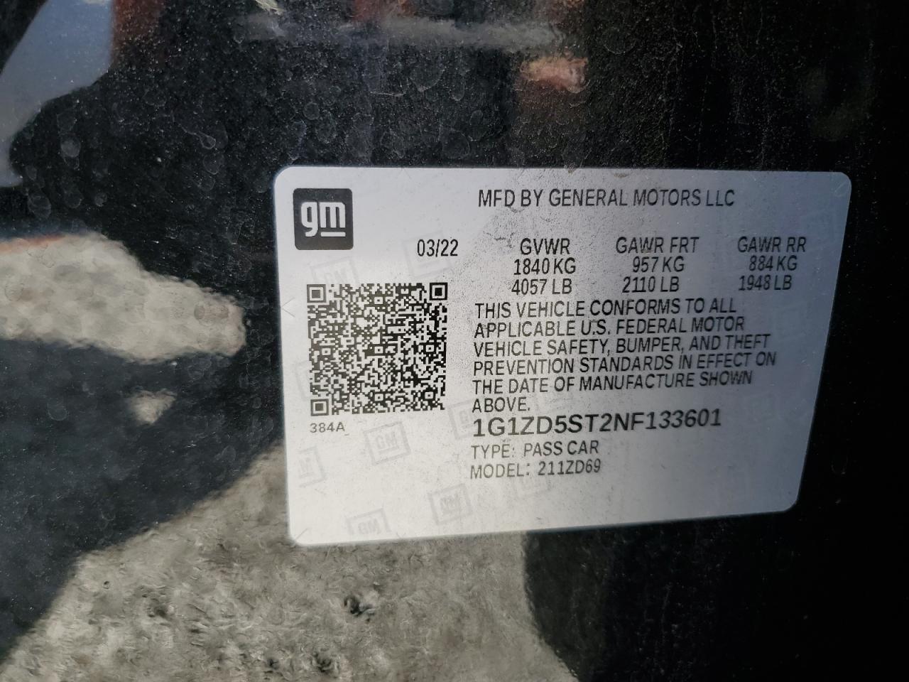 2022 Chevrolet Malibu - Image 12