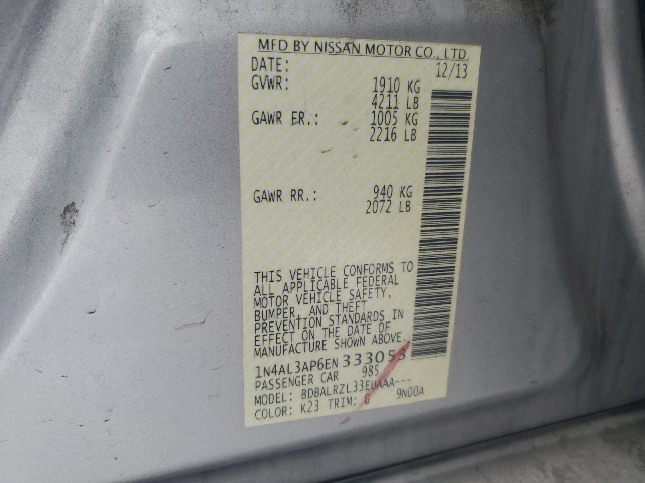 2014 Nissan Altima - Image 12