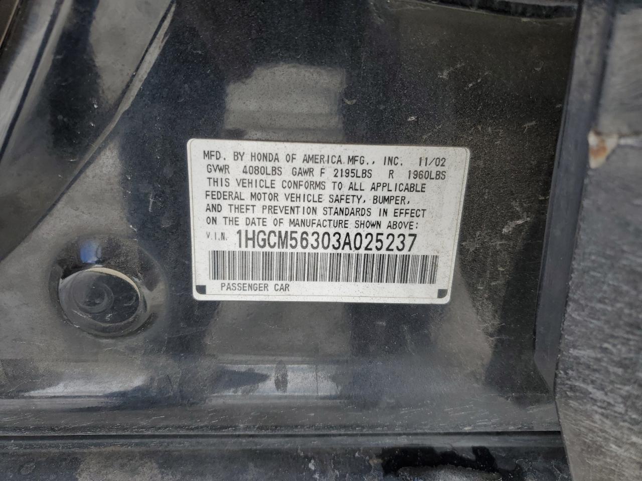 2003 Honda Accord - Image 12