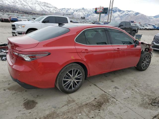  TOYOTA CAMRY 2023 Czerwony