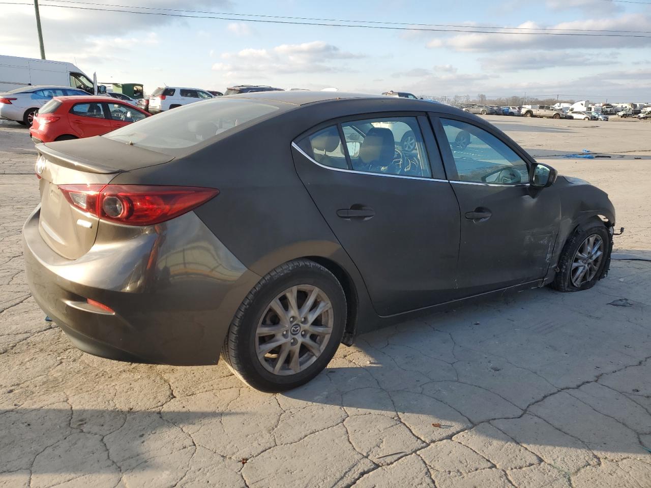 VIN JM1BM1V77E1112336 2014 MAZDA 3 no.3