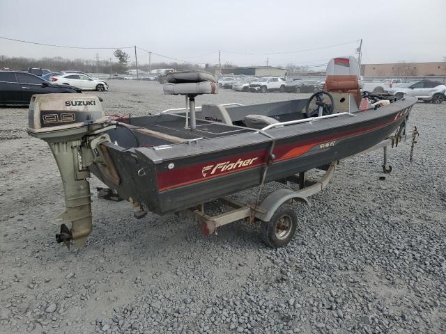 1987 FISHER BOAT W/TRL