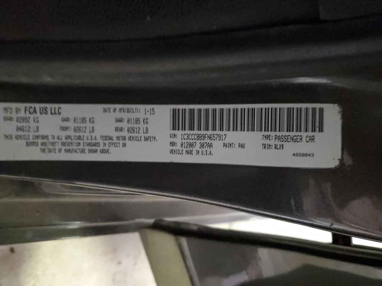2015 Chrysler 200 - Image 14