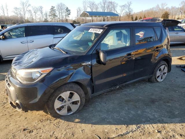  KIA SOUL 2016 Чорний