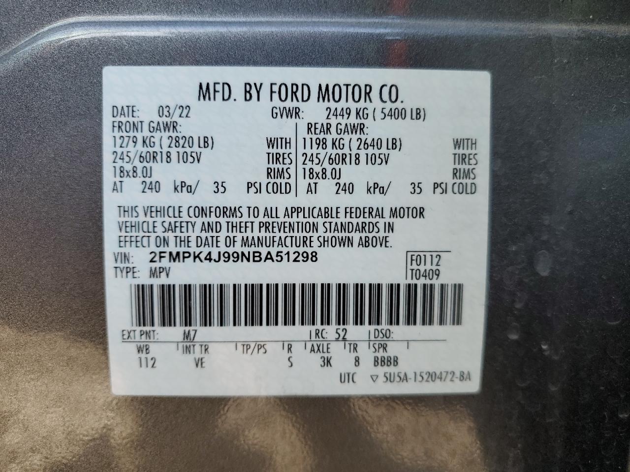 2022 Ford Edge - Image 13
