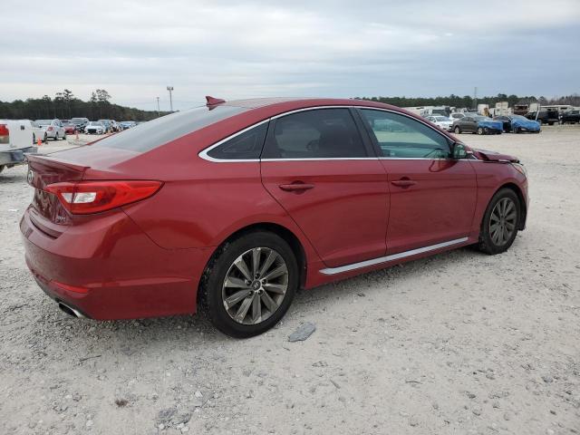  HYUNDAI SONATA 2016 Bordowy