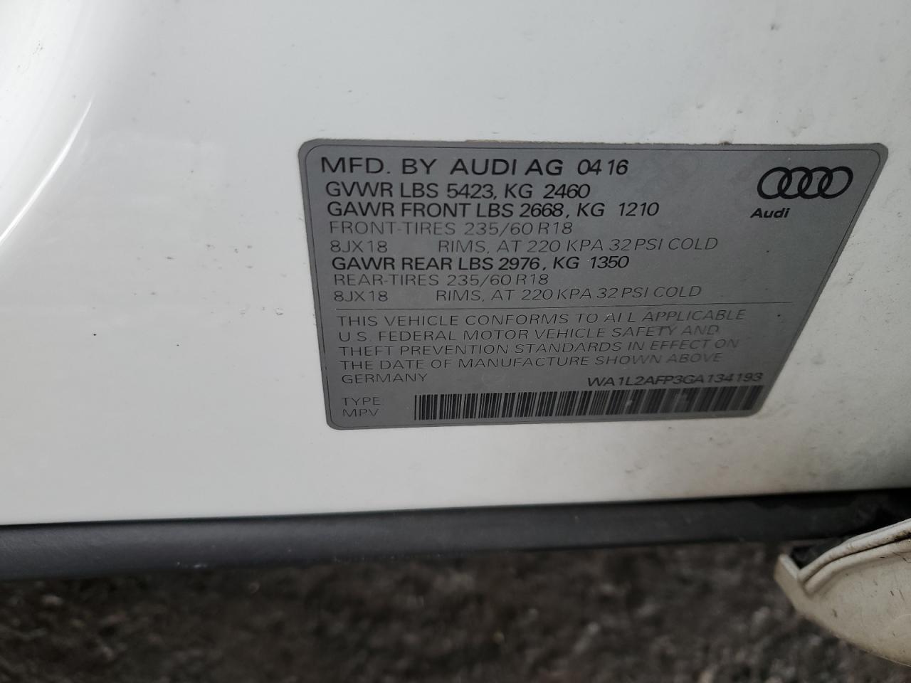 2016 Audi Q5 - Image 14