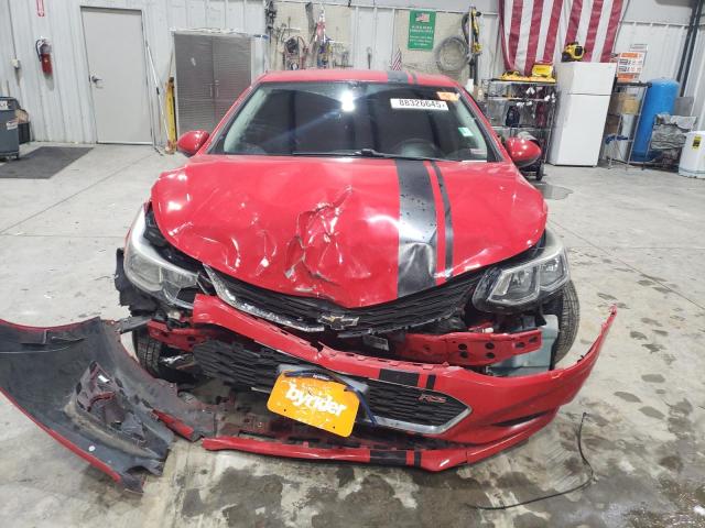  CHEVROLET CRUZE 2017 Red