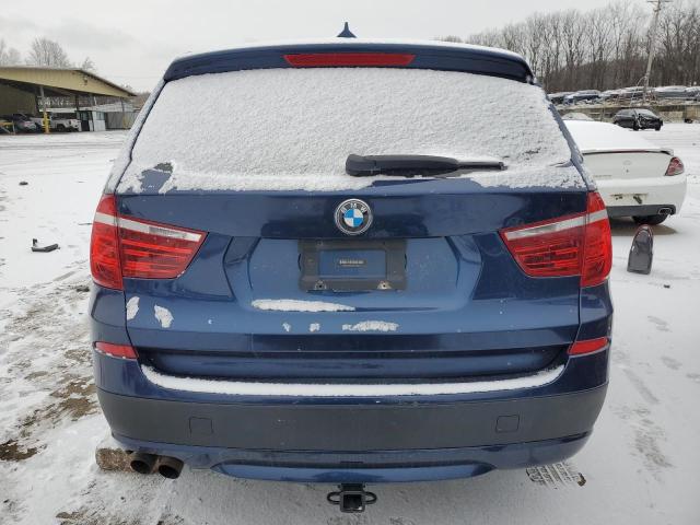  BMW X3 2012 Синий