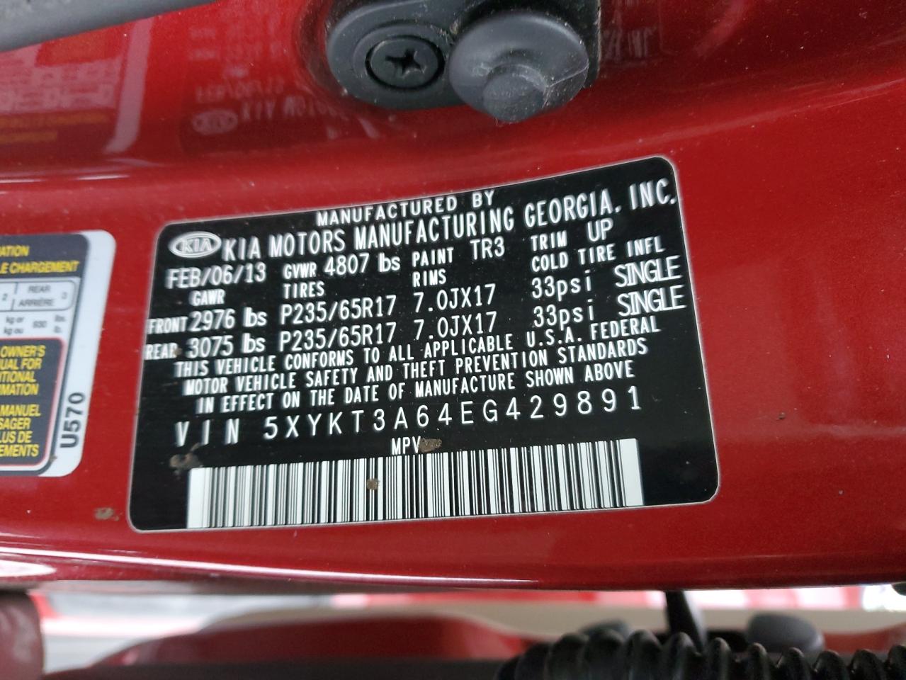 2014 Kia Sorento - Image 15
