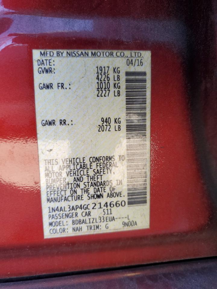 2016 Nissan Altima - Image 12