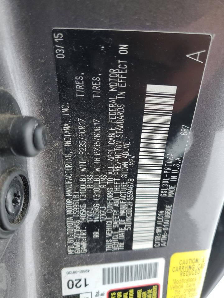 2015 Toyota Sienna - Image 13