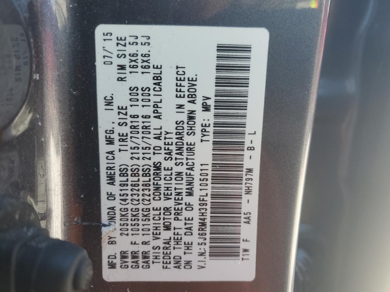 2015 Honda CR-V - Image 13