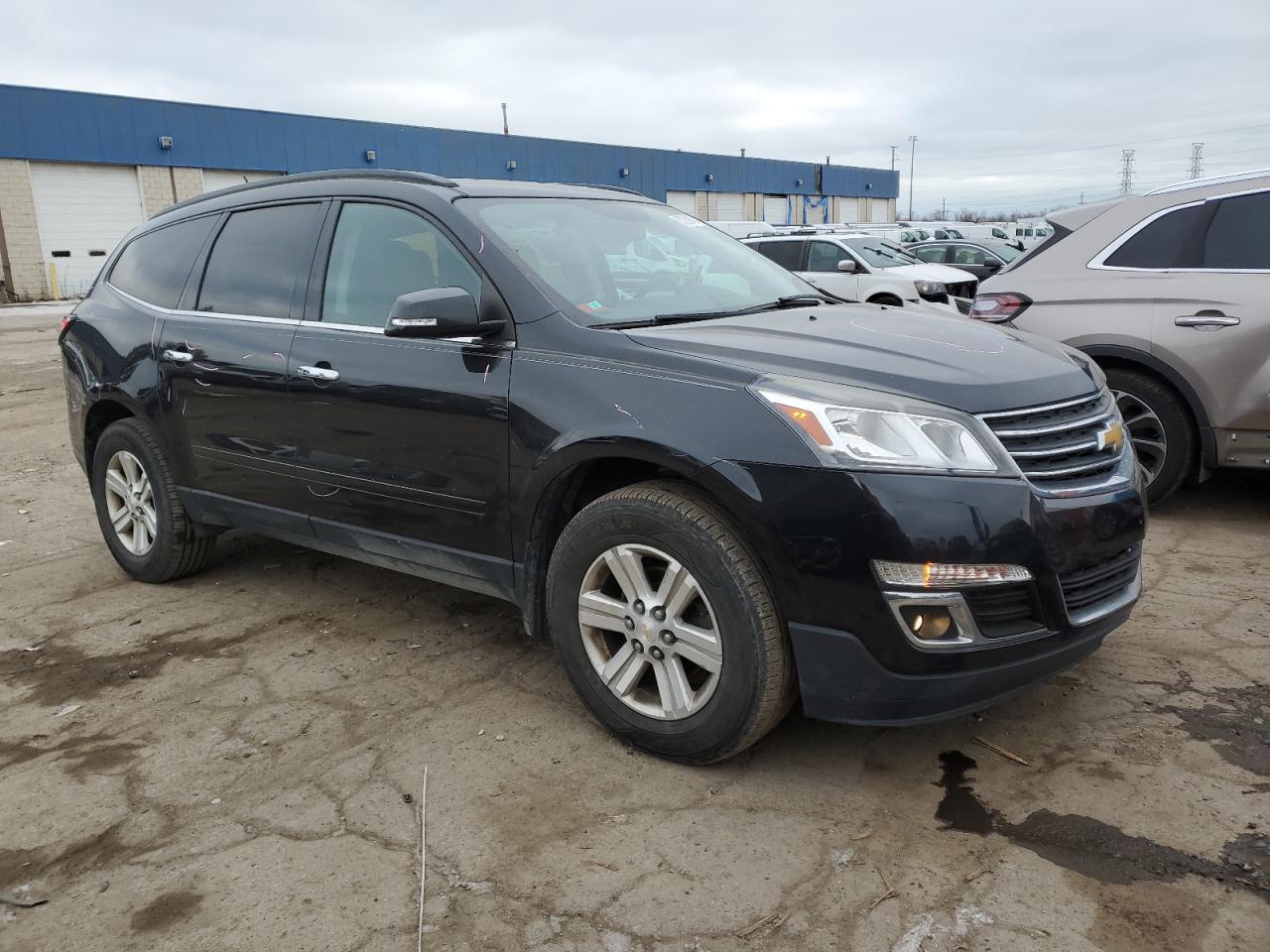 VIN 1GNKRHKD2EJ350722 2014 CHEVROLET TRAVERSE no.4