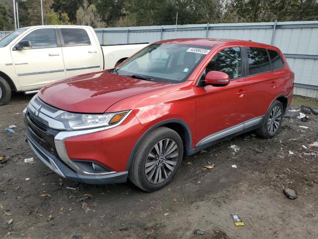  MITSUBISHI OUTLANDER 2019 Червоний