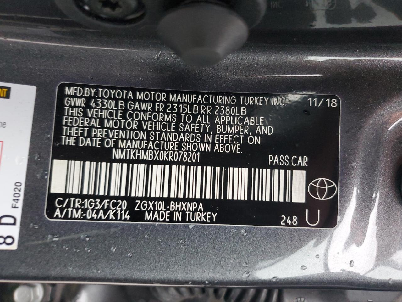 2019 Toyota C-HR - Image 13