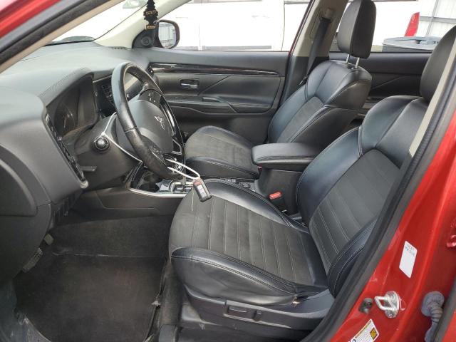  MITSUBISHI OUTLANDER 2019 Червоний