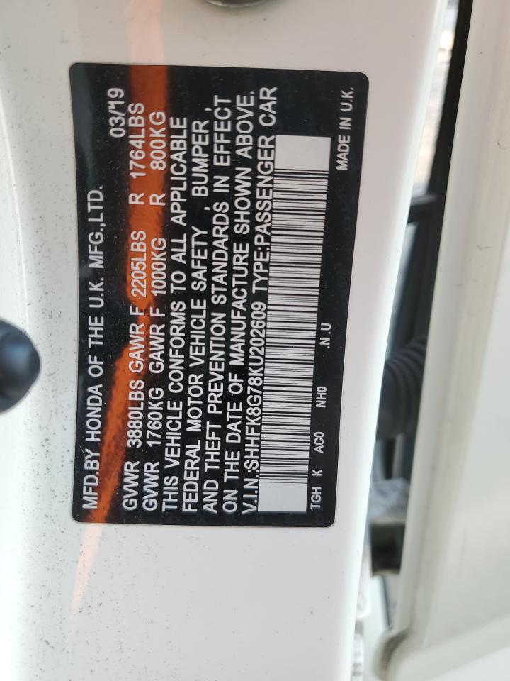 2019 Honda Civic - Image 12