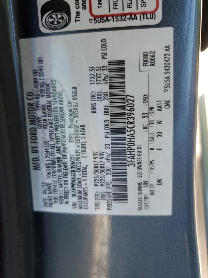 2012 Ford Fusion - Image 12