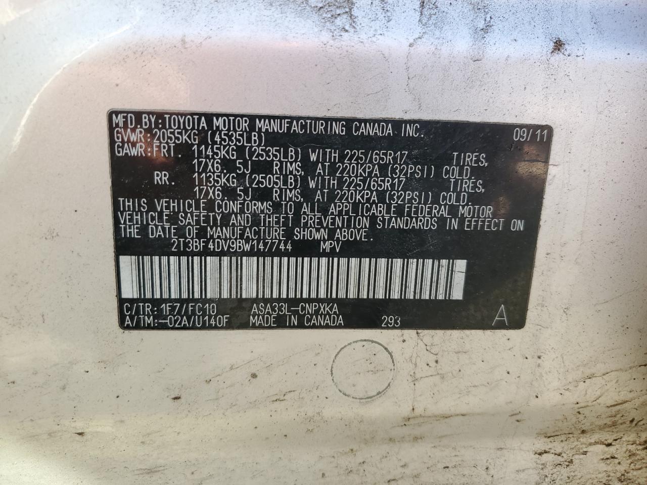 2011 Toyota RAV 4 - Image 13