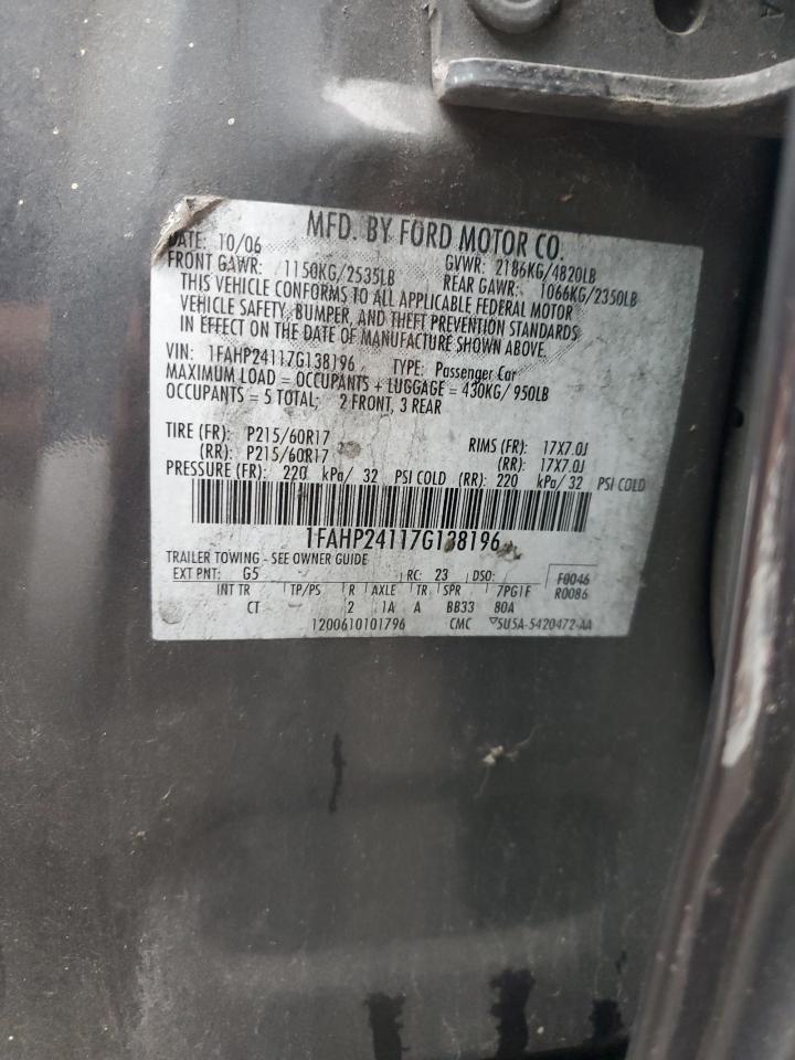 2007 Ford Five Hundred - Image 12