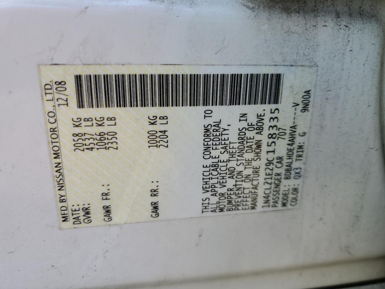 2009 Nissan Altima - Image 12