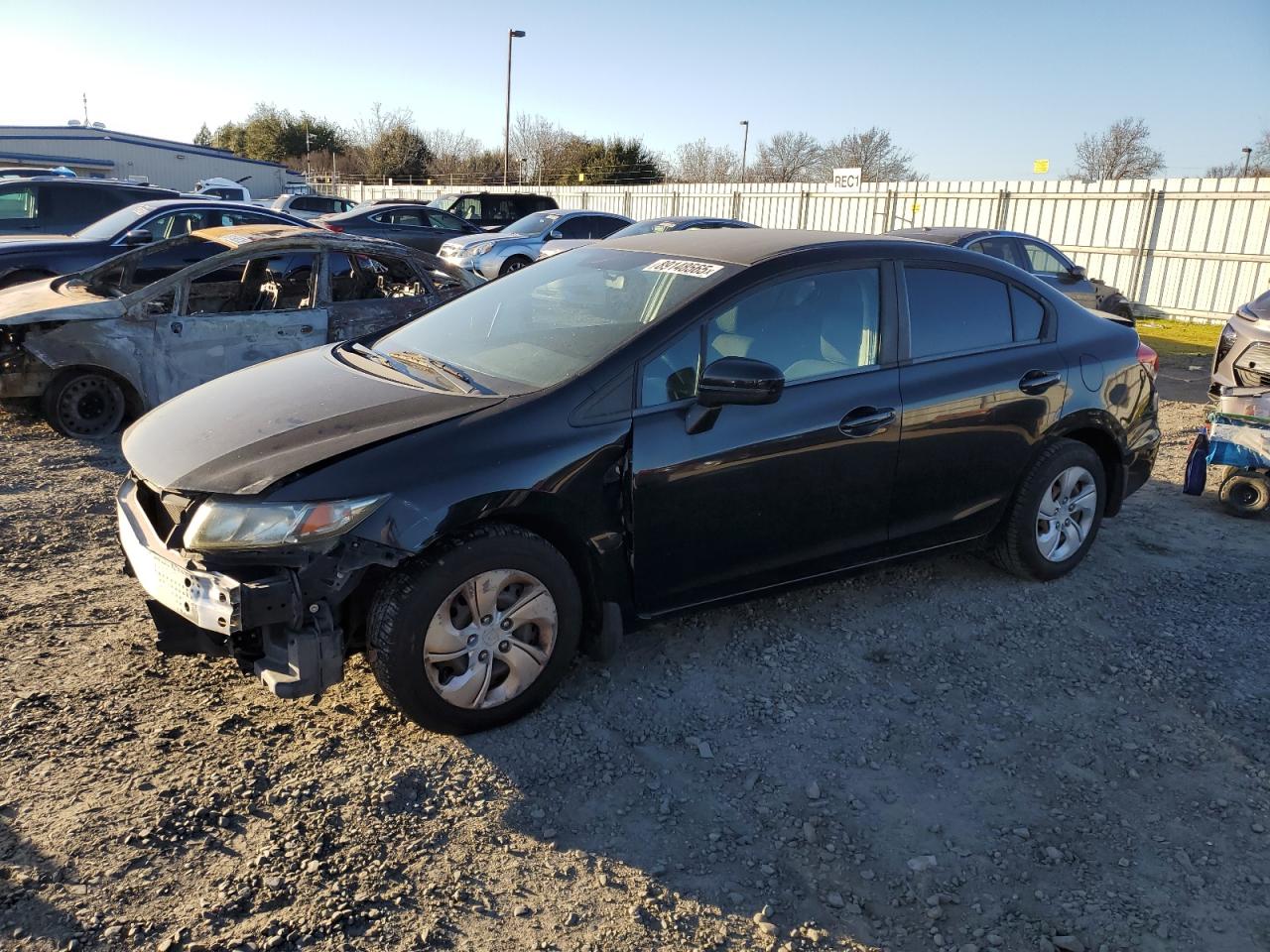 VIN 19XFB2F57EE253804 2014 HONDA CIVIC no.1