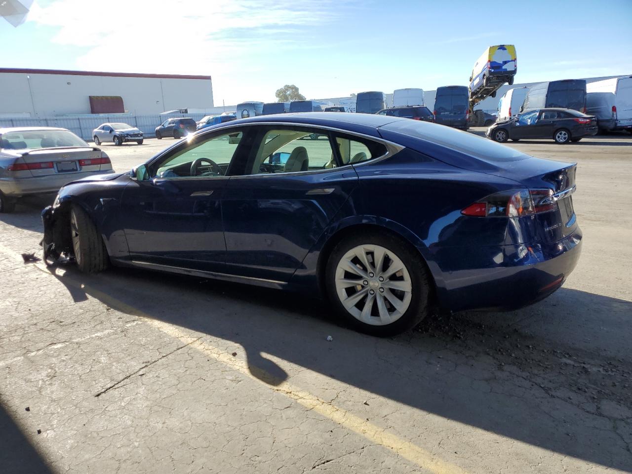 VIN 5YJSA1E27HF219606 2017 TESLA MODEL S no.2