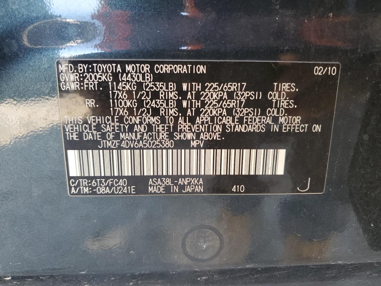 2010 Toyota RAV 4 - Image 14