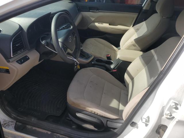  HYUNDAI ELANTRA 2018 Білий
