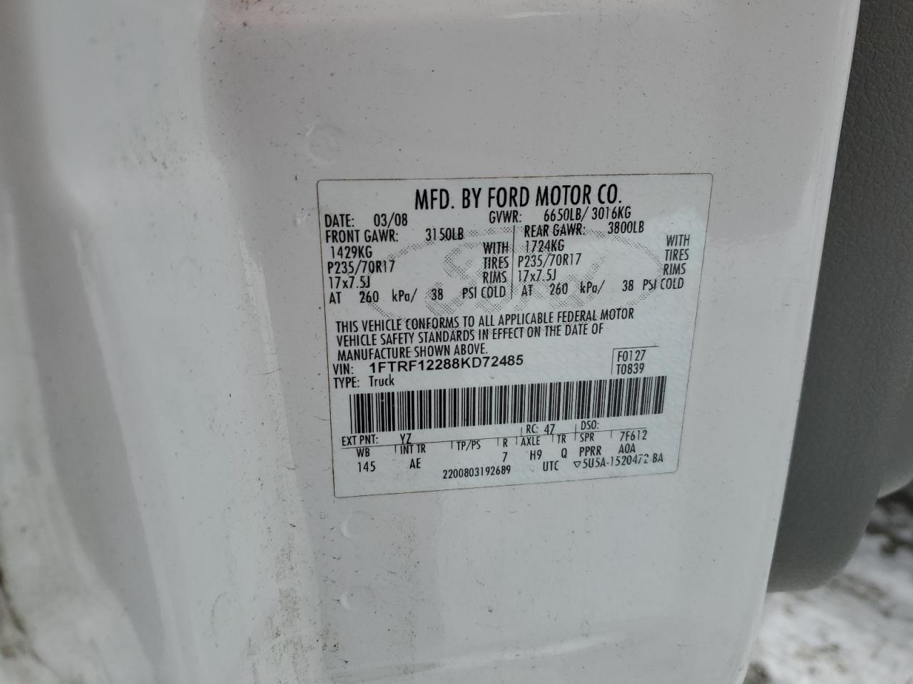 2008 Ford F-150 - Image 12