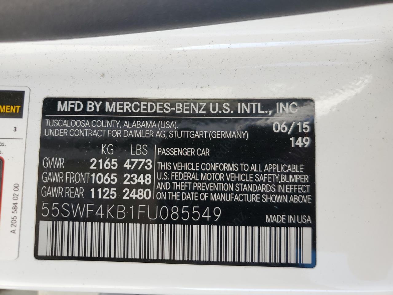 2015 Mercedes-Benz C-klasse - Image 12