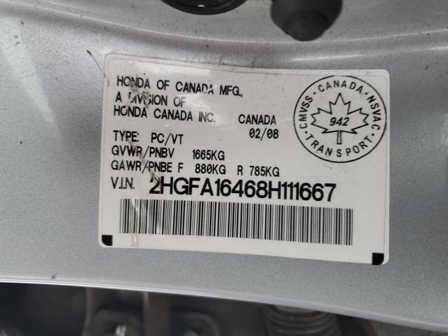 2008 HONDA CIVIC DX-G