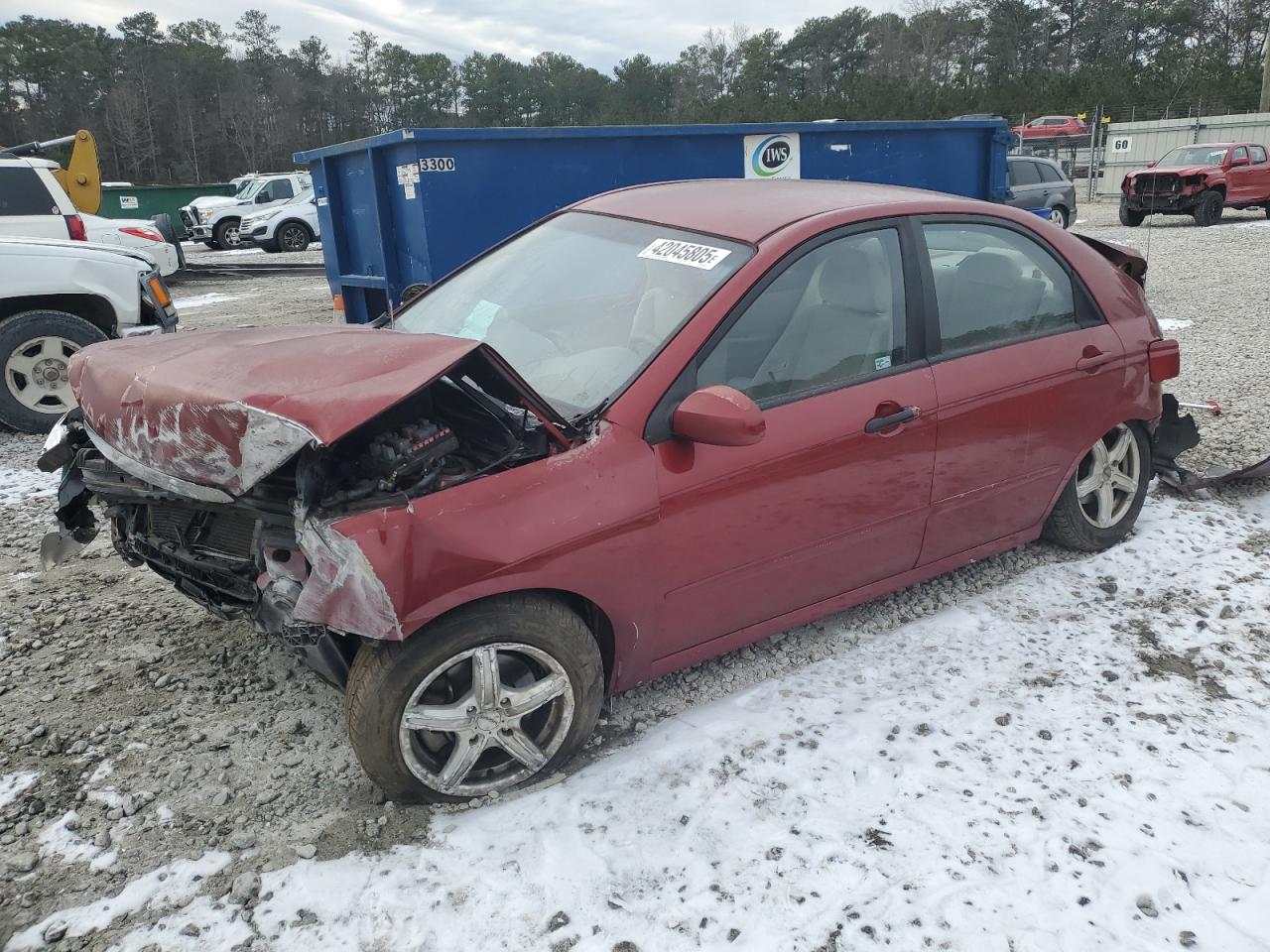 2008 Kia Spectra Ex en Venta en Ellenwood, GA - All Over