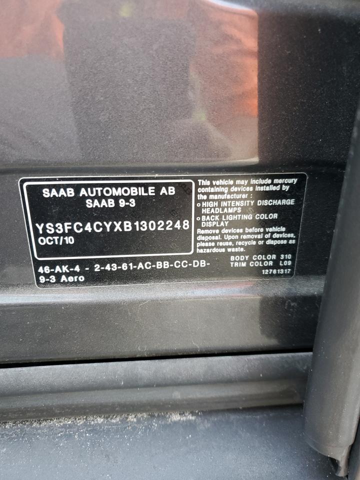 2011 Saab 9-3 - Image 12