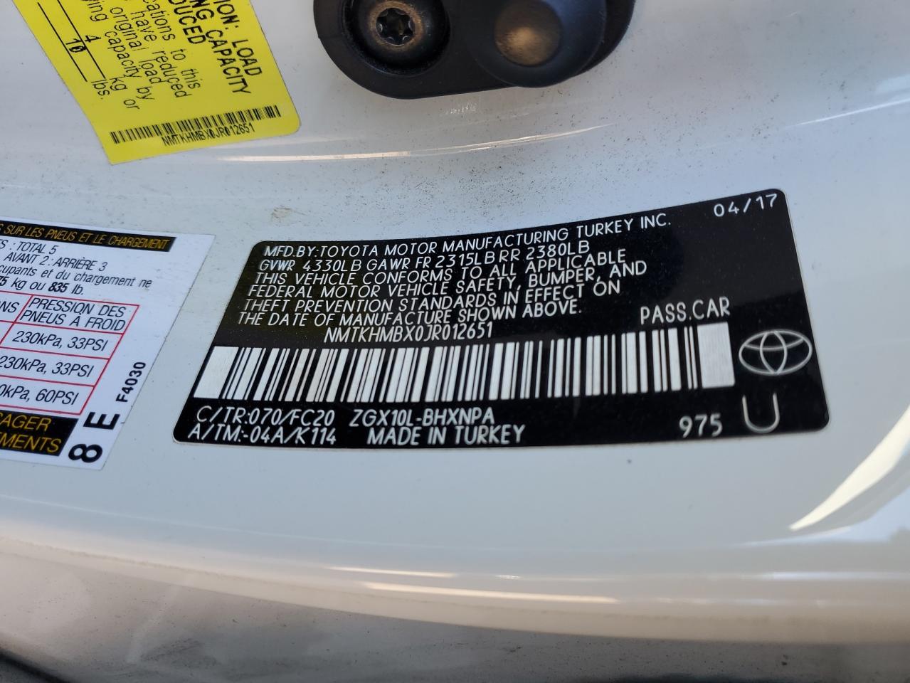 2018 Toyota C-HR - Image 12