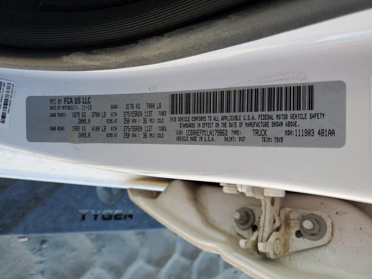 2020 RAM 1500 - Image 13