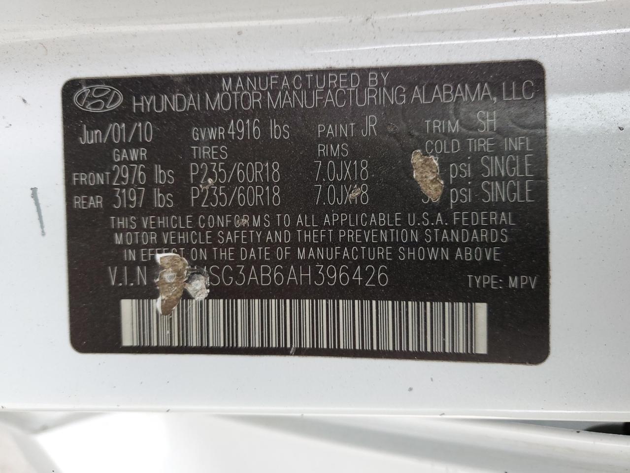 2010 Hyundai Santa Fe - Image 13