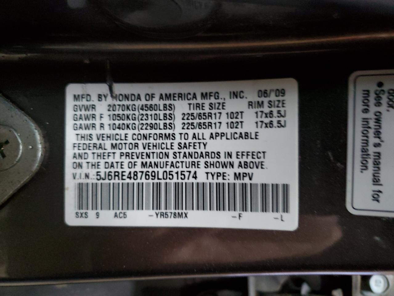 2009 Honda CR-V - Image 13