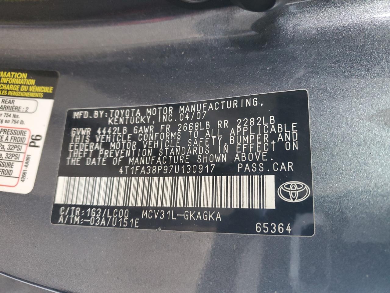 2007 Toyota Camry Solara - Image 12