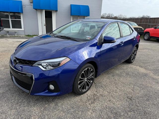 Sedans TOYOTA COROLLA 2015 Blue