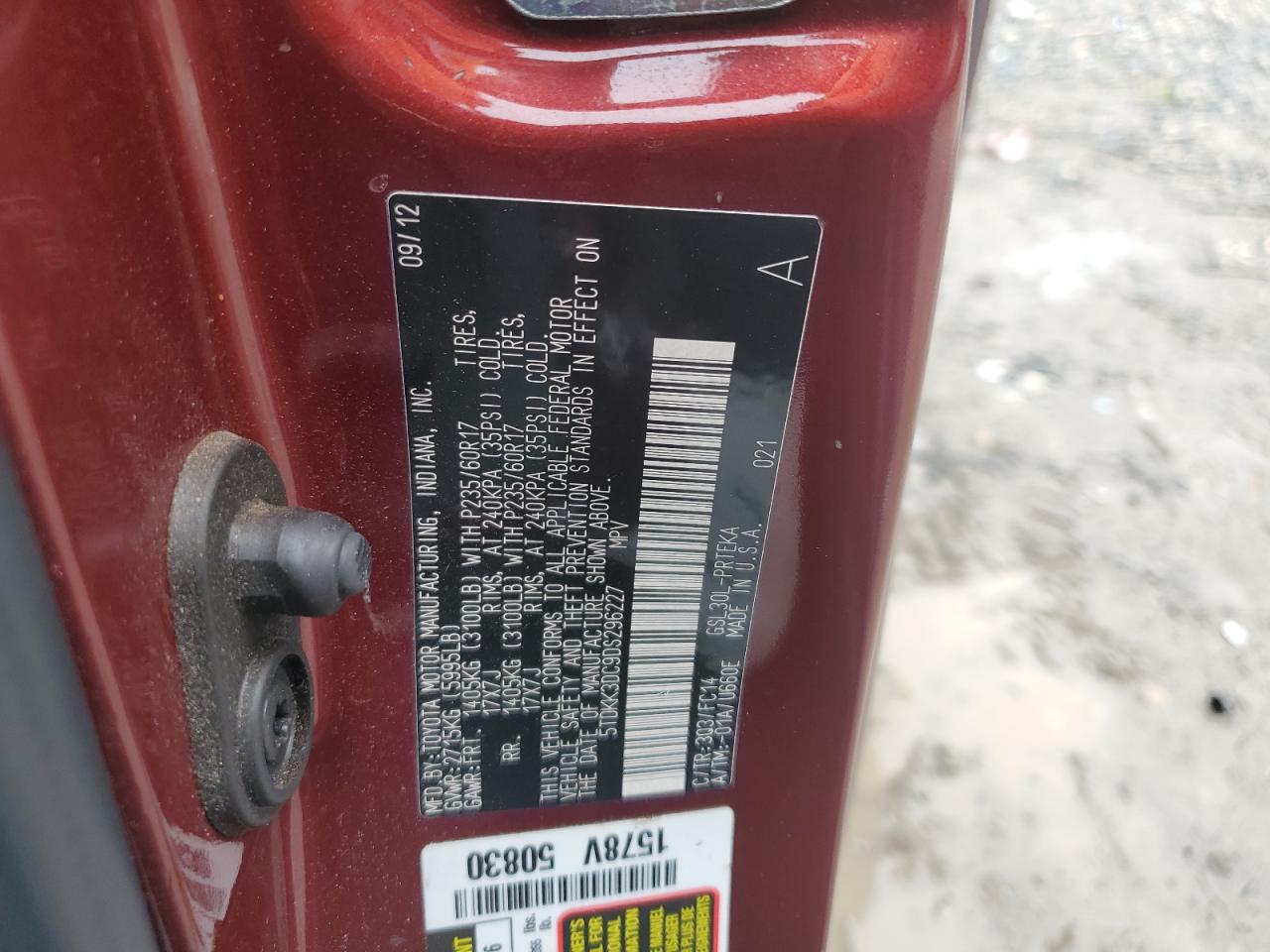 2013 Toyota Sienna - Image 14