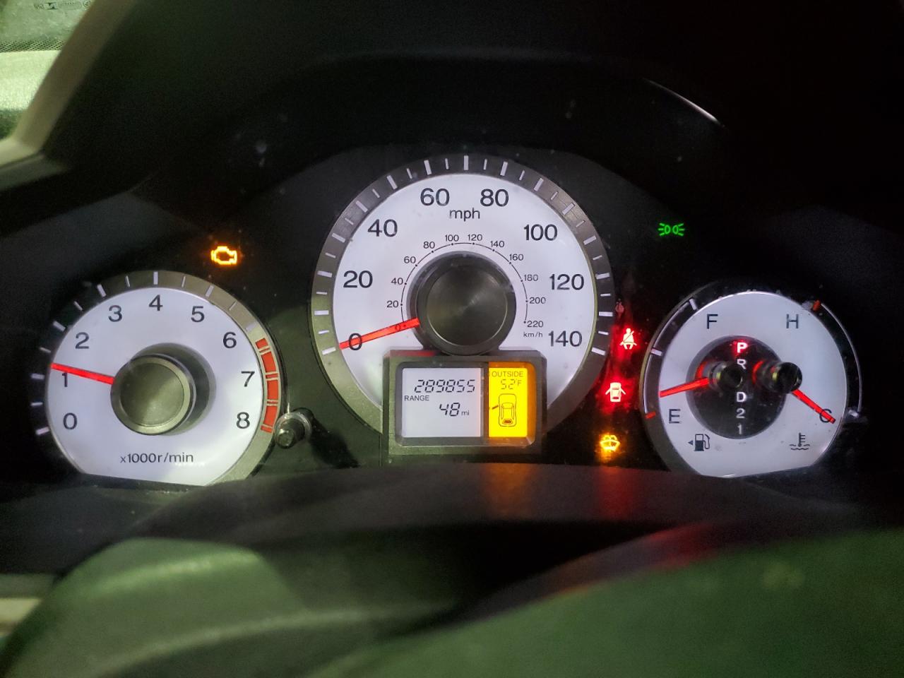 2009 Honda Pilot Exl VIN: 5FNYF48529B052284 Lot: 43001515