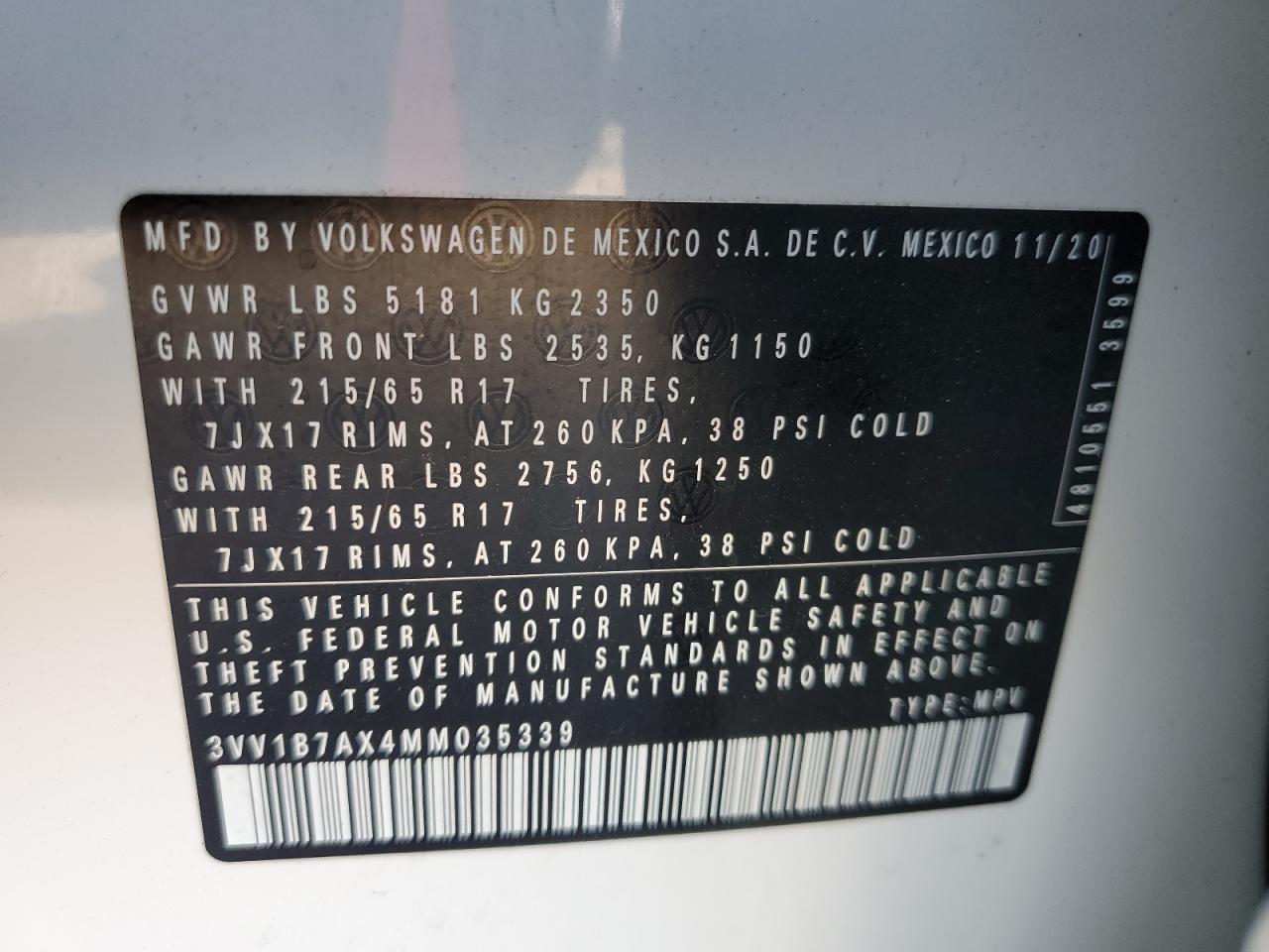 2021 Volkswagen Tiguan - Image 14