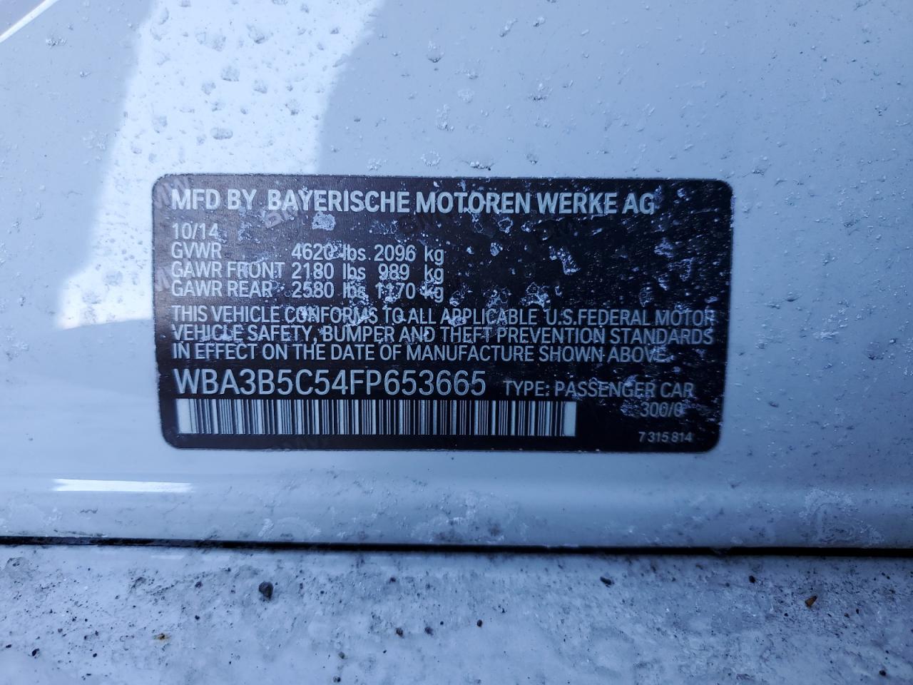 2015 BMW 3er - Image 12