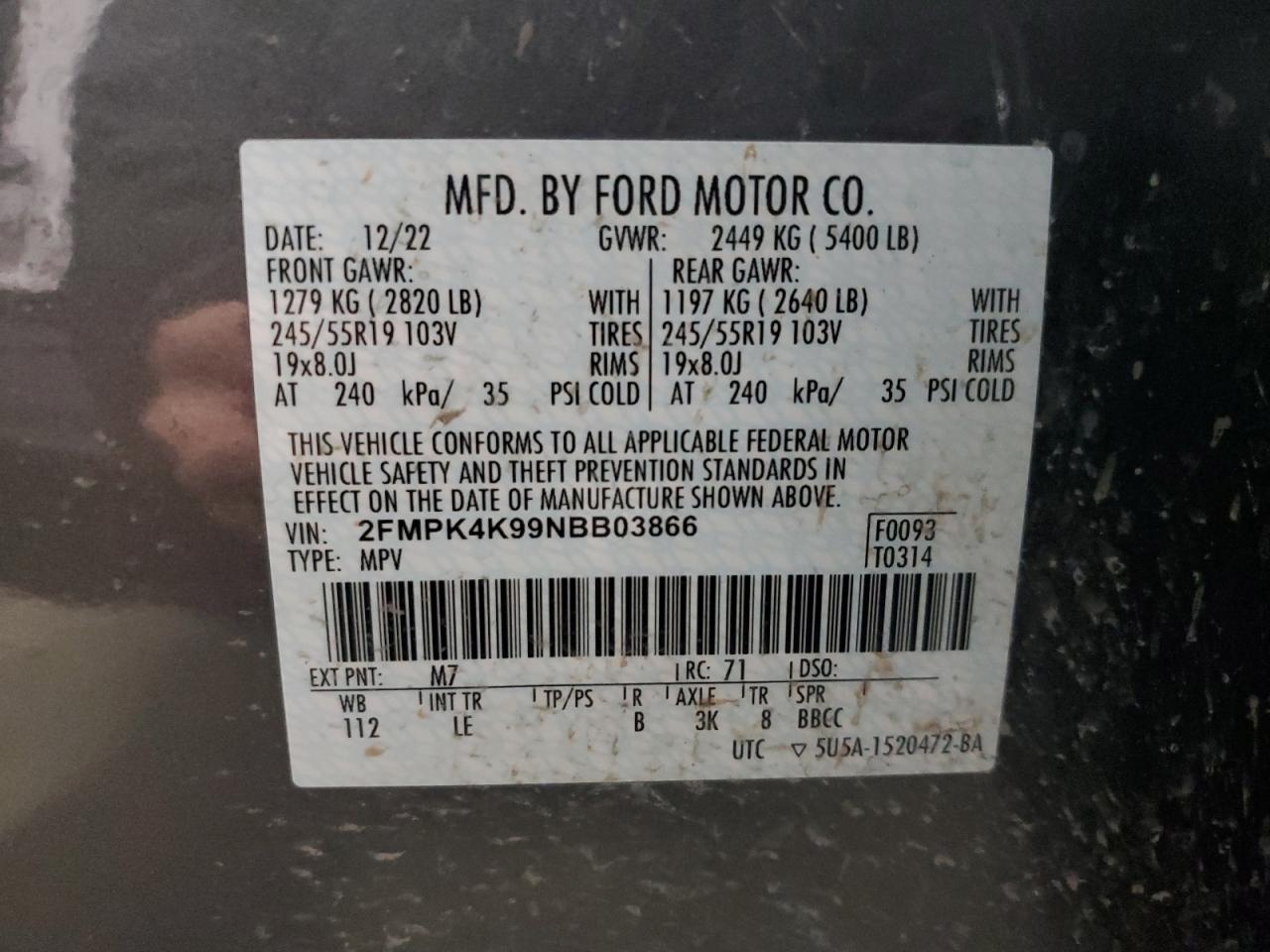 2022 Ford Edge - Image 14