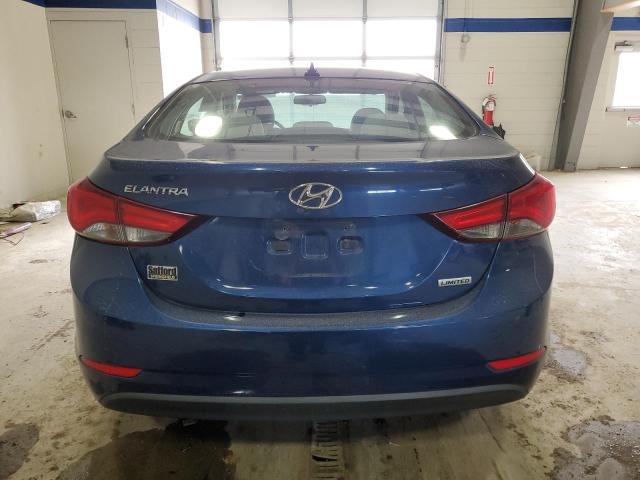 Sedans HYUNDAI ELANTRA 2016 Blue